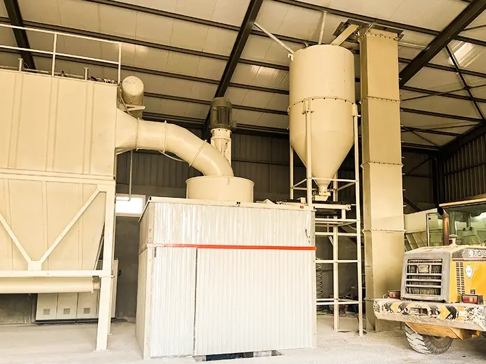 Algeria SCM grinding mill project and coating project